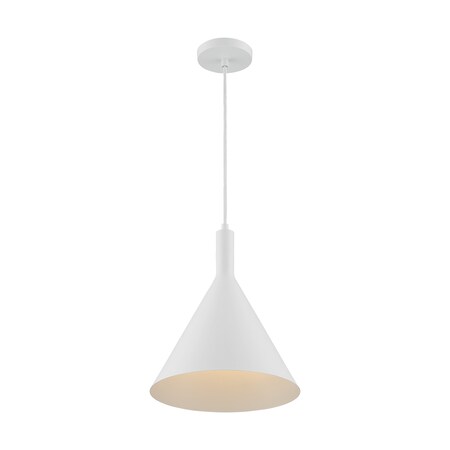 Nuvo Fixture, Pendant, 1-Light, Incandescent, 100W, 120V, A19, Medium Base, Length: 12.00 60/7138